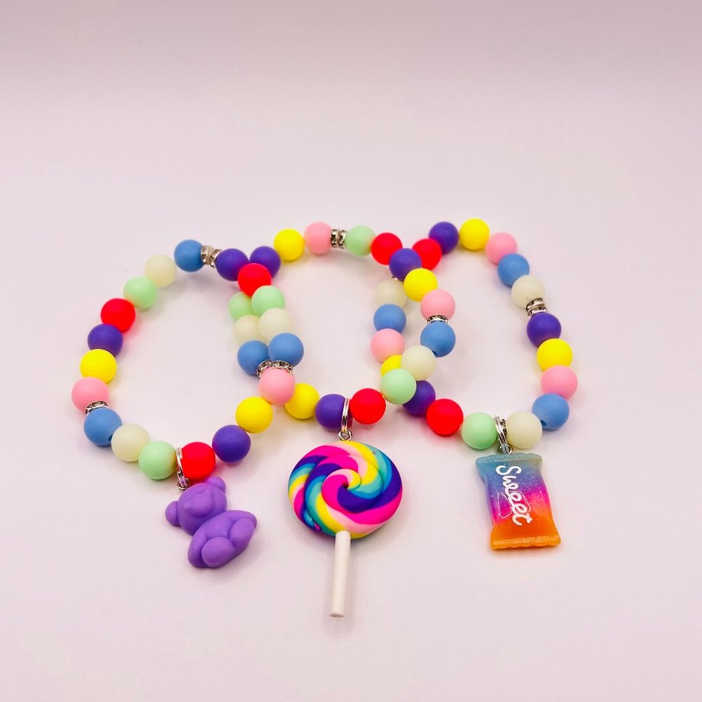 Sweet Treats Beaded Bracelets (SOLD)